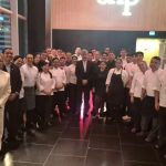 Empresarios con el miniitro Rogers Valencia
